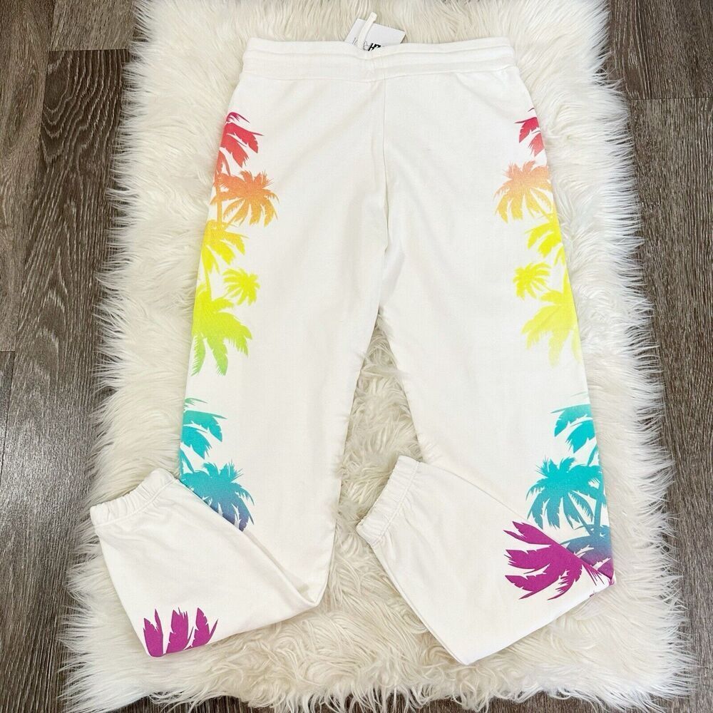NWT Beach Riot Womens Palm Madness Sweatpants Size XS‎ Beach Vacation Travel - Picture 4 of 6